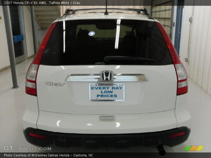 Taffeta White / Gray 2007 Honda CR-V EX 4WD