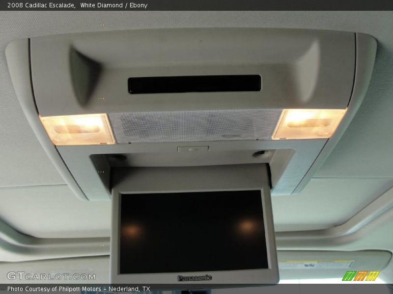 White Diamond / Ebony 2008 Cadillac Escalade