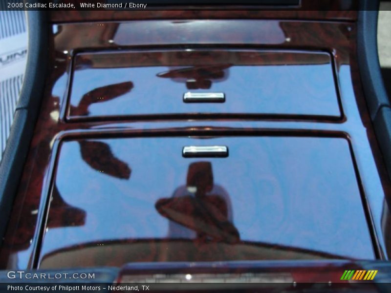 White Diamond / Ebony 2008 Cadillac Escalade