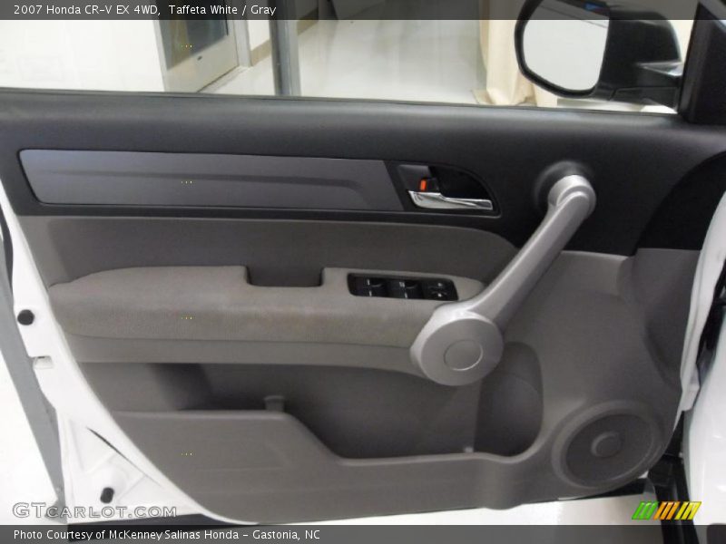 Taffeta White / Gray 2007 Honda CR-V EX 4WD
