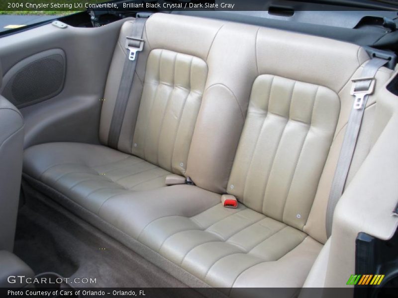 Brilliant Black Crystal / Dark Slate Gray 2004 Chrysler Sebring LXi Convertible
