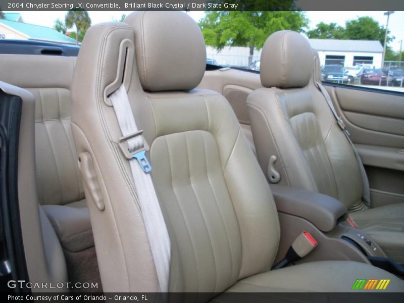Brilliant Black Crystal / Dark Slate Gray 2004 Chrysler Sebring LXi Convertible