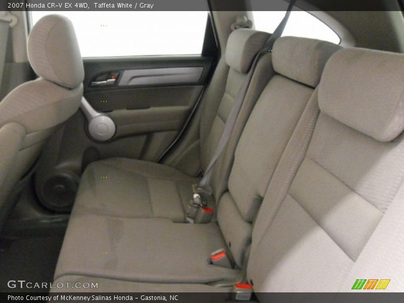 Taffeta White / Gray 2007 Honda CR-V EX 4WD