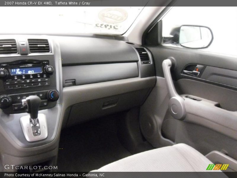 Taffeta White / Gray 2007 Honda CR-V EX 4WD