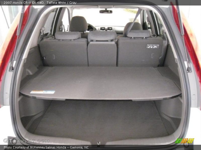 Taffeta White / Gray 2007 Honda CR-V EX 4WD
