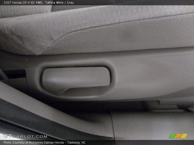 Taffeta White / Gray 2007 Honda CR-V EX 4WD