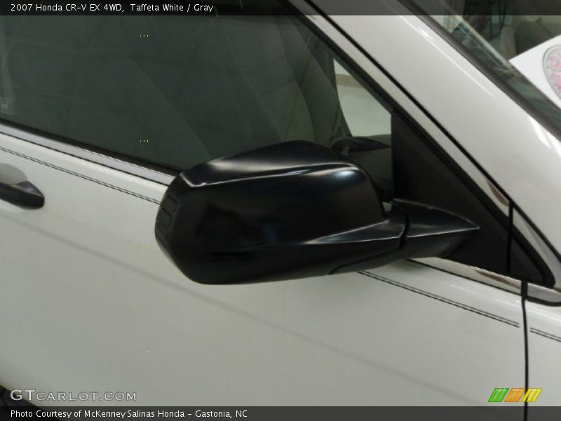 Taffeta White / Gray 2007 Honda CR-V EX 4WD