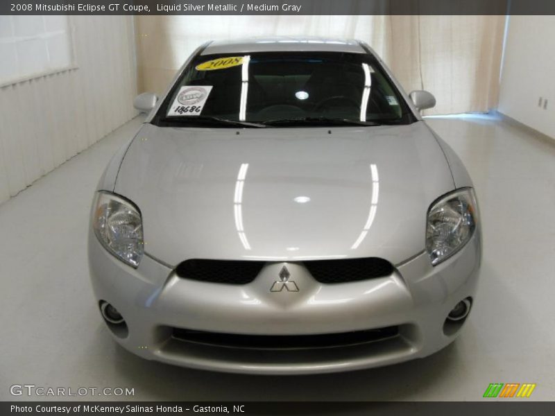 Liquid Silver Metallic / Medium Gray 2008 Mitsubishi Eclipse GT Coupe