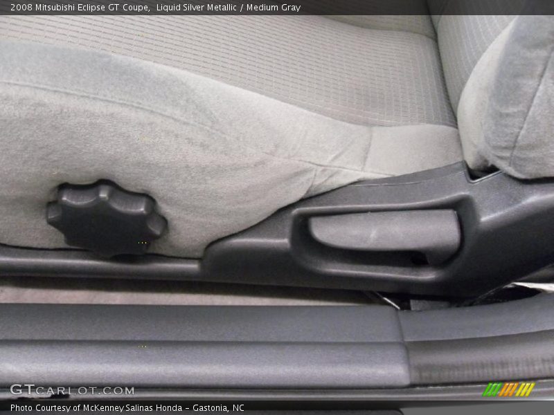 Liquid Silver Metallic / Medium Gray 2008 Mitsubishi Eclipse GT Coupe