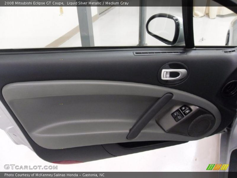 Liquid Silver Metallic / Medium Gray 2008 Mitsubishi Eclipse GT Coupe