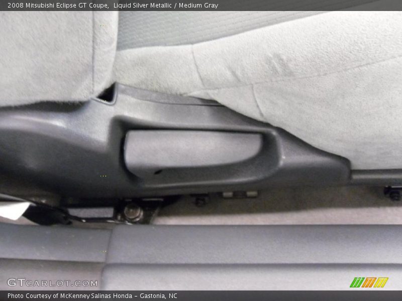 Liquid Silver Metallic / Medium Gray 2008 Mitsubishi Eclipse GT Coupe