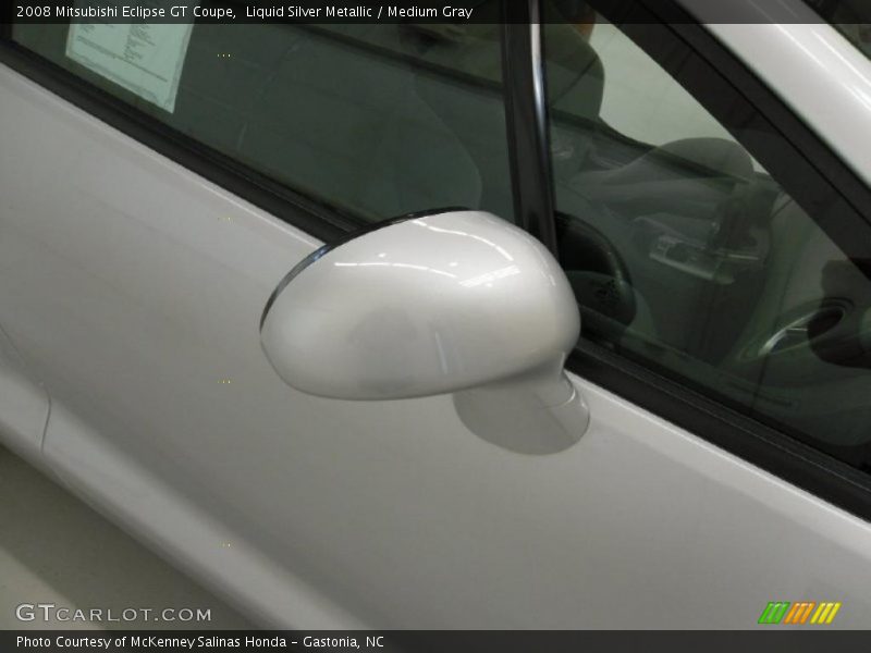 Liquid Silver Metallic / Medium Gray 2008 Mitsubishi Eclipse GT Coupe