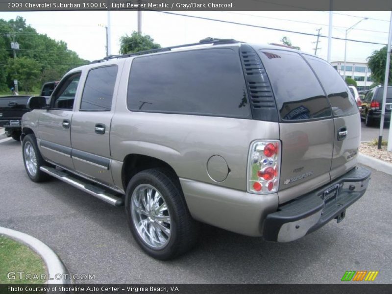Light Pewter Metallic / Gray/Dark Charcoal 2003 Chevrolet Suburban 1500 LS