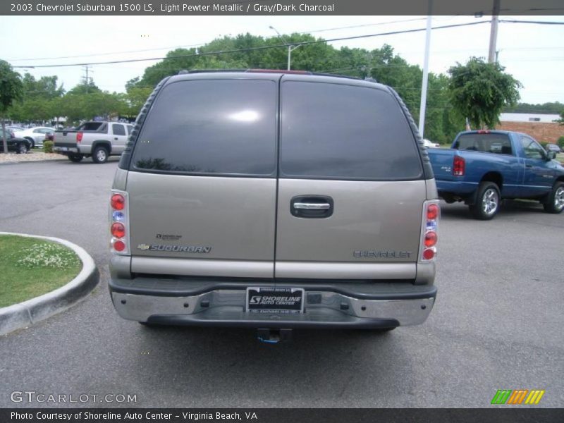 Light Pewter Metallic / Gray/Dark Charcoal 2003 Chevrolet Suburban 1500 LS