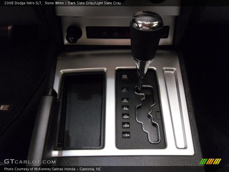 Stone White / Dark Slate Gray/Light Slate Gray 2008 Dodge Nitro SLT