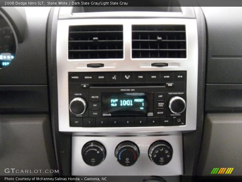 Stone White / Dark Slate Gray/Light Slate Gray 2008 Dodge Nitro SLT