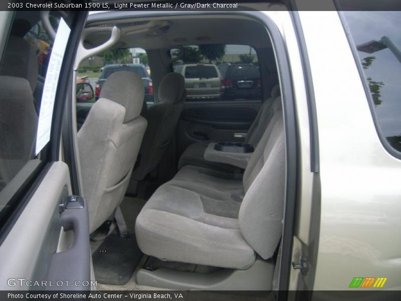 Light Pewter Metallic / Gray/Dark Charcoal 2003 Chevrolet Suburban 1500 LS