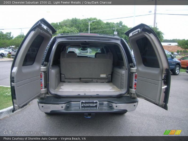 Light Pewter Metallic / Gray/Dark Charcoal 2003 Chevrolet Suburban 1500 LS