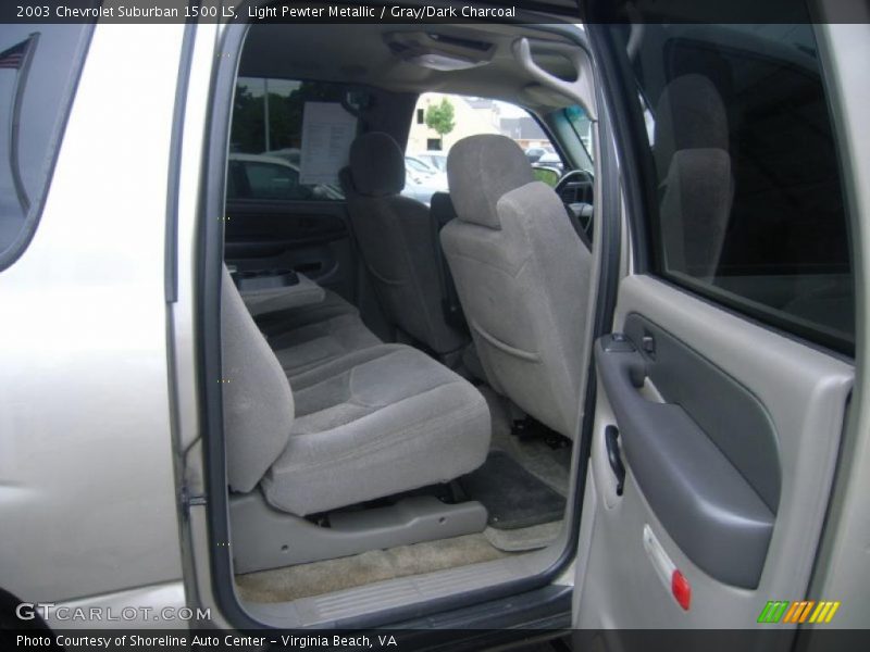 Light Pewter Metallic / Gray/Dark Charcoal 2003 Chevrolet Suburban 1500 LS