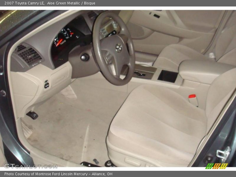Aloe Green Metallic / Bisque 2007 Toyota Camry LE