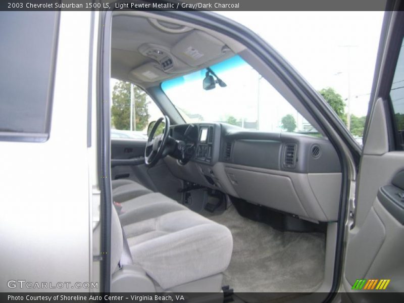 Light Pewter Metallic / Gray/Dark Charcoal 2003 Chevrolet Suburban 1500 LS