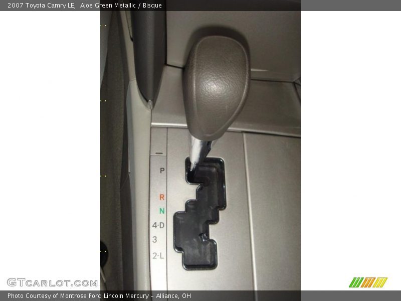 Aloe Green Metallic / Bisque 2007 Toyota Camry LE