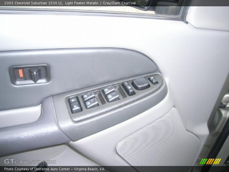 Light Pewter Metallic / Gray/Dark Charcoal 2003 Chevrolet Suburban 1500 LS