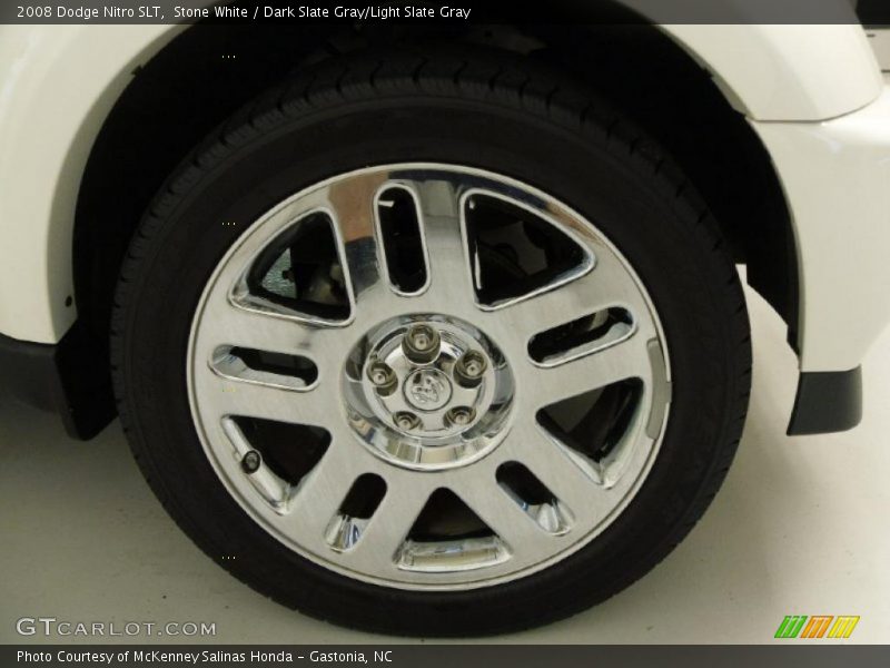 Stone White / Dark Slate Gray/Light Slate Gray 2008 Dodge Nitro SLT