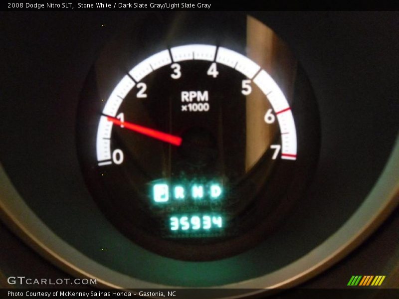 Stone White / Dark Slate Gray/Light Slate Gray 2008 Dodge Nitro SLT