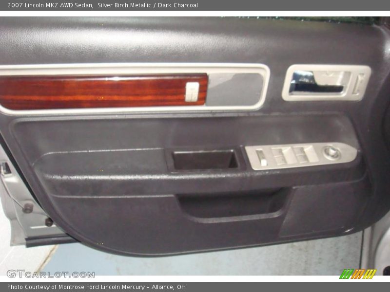 Silver Birch Metallic / Dark Charcoal 2007 Lincoln MKZ AWD Sedan