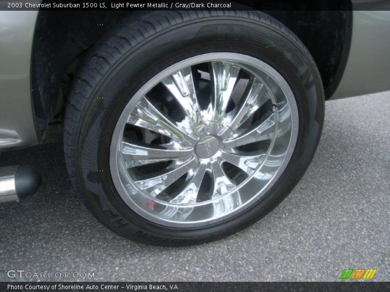 Light Pewter Metallic / Gray/Dark Charcoal 2003 Chevrolet Suburban 1500 LS