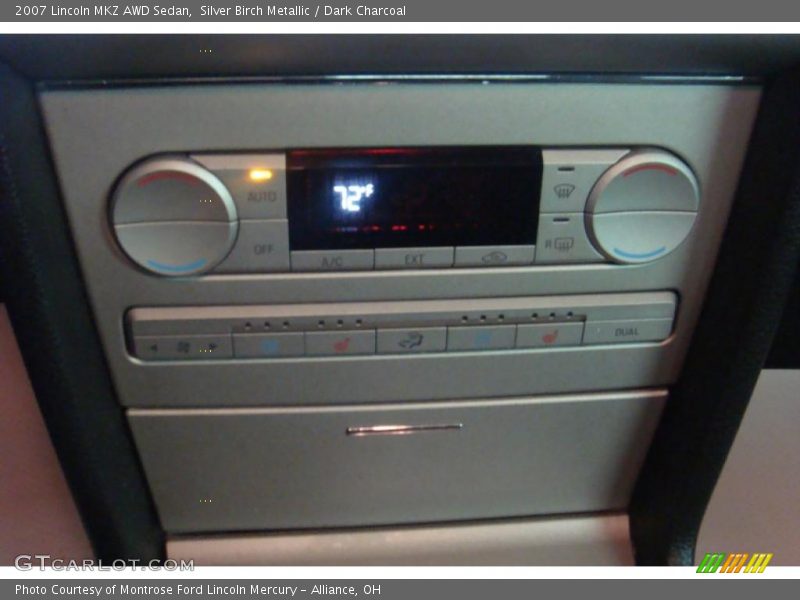 Silver Birch Metallic / Dark Charcoal 2007 Lincoln MKZ AWD Sedan