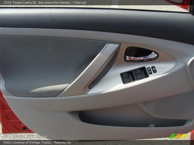 Barcelona Red Metallic / Charcoal 2009 Toyota Camry SE