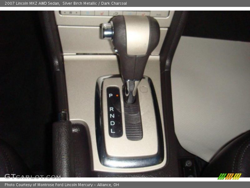 Silver Birch Metallic / Dark Charcoal 2007 Lincoln MKZ AWD Sedan