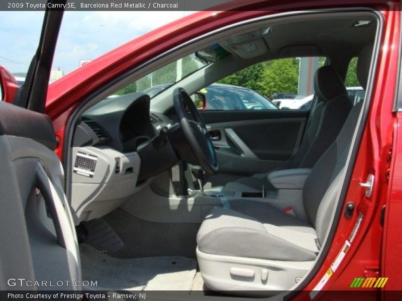 Barcelona Red Metallic / Charcoal 2009 Toyota Camry SE