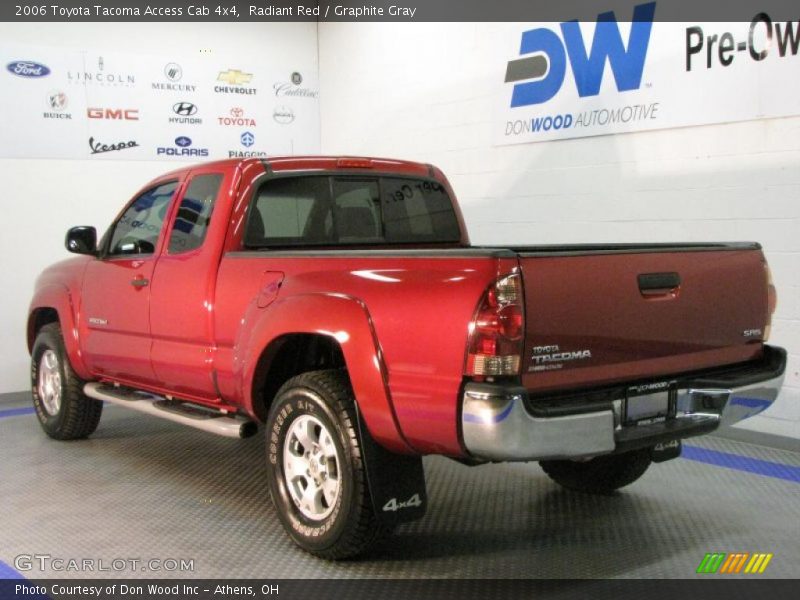 Radiant Red / Graphite Gray 2006 Toyota Tacoma Access Cab 4x4