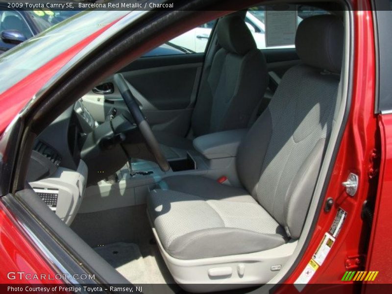 Barcelona Red Metallic / Charcoal 2009 Toyota Camry SE
