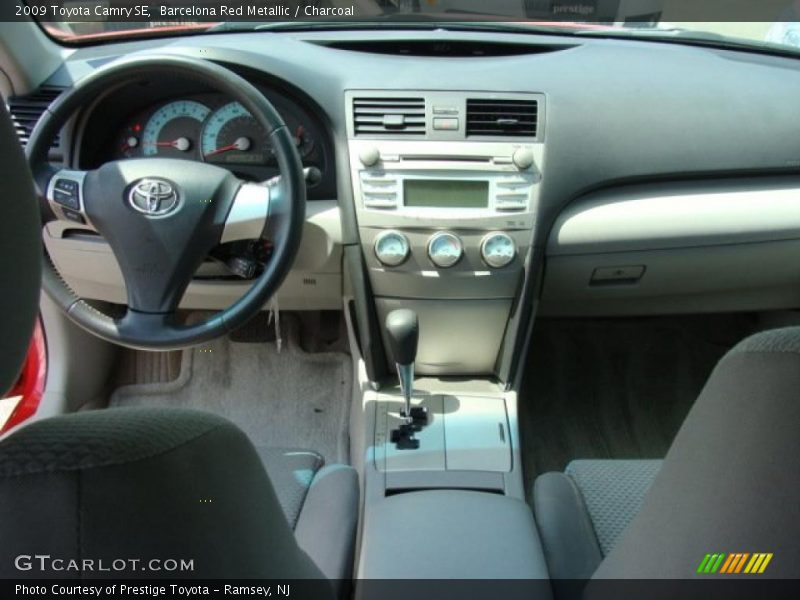 Barcelona Red Metallic / Charcoal 2009 Toyota Camry SE