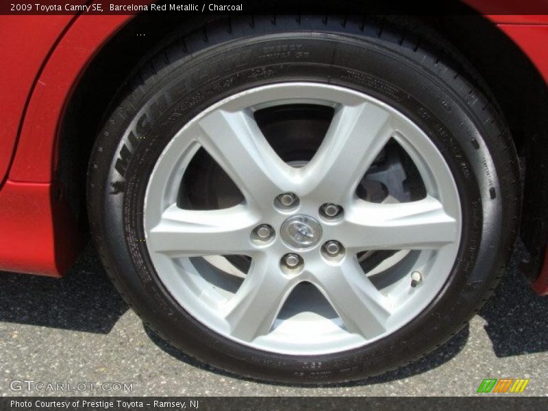 Barcelona Red Metallic / Charcoal 2009 Toyota Camry SE