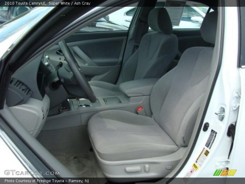 Super White / Ash Gray 2010 Toyota Camry LE