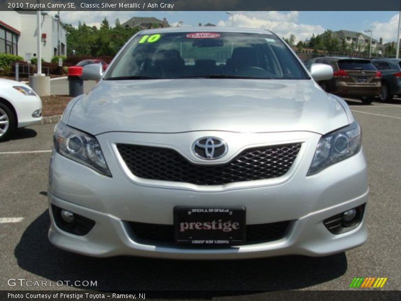 Classic Silver Metallic / Ash Gray 2010 Toyota Camry SE