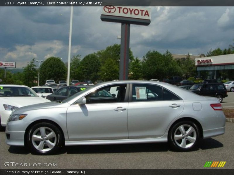 Classic Silver Metallic / Ash Gray 2010 Toyota Camry SE