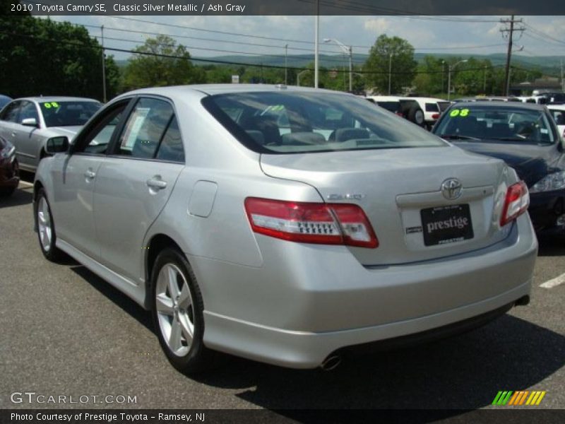 Classic Silver Metallic / Ash Gray 2010 Toyota Camry SE