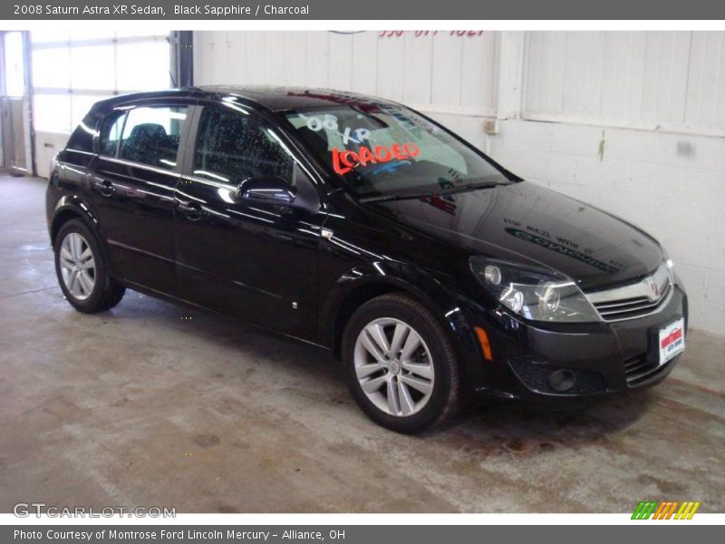 Black Sapphire / Charcoal 2008 Saturn Astra XR Sedan