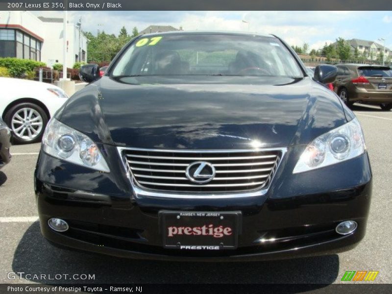 Black Onyx / Black 2007 Lexus ES 350