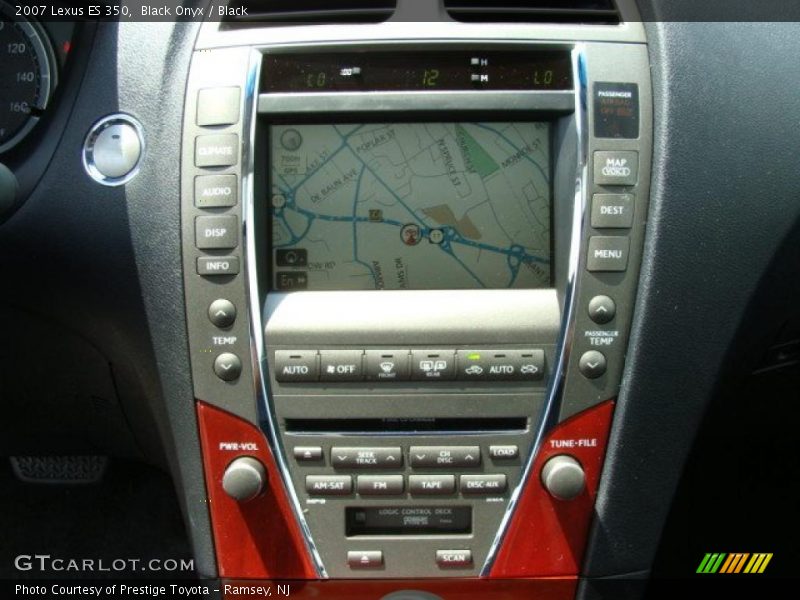Black Onyx / Black 2007 Lexus ES 350
