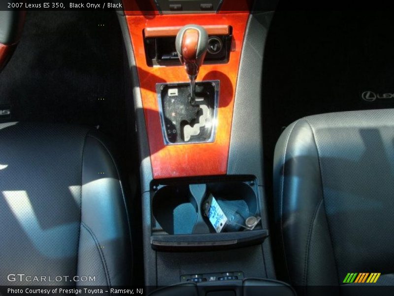 Black Onyx / Black 2007 Lexus ES 350