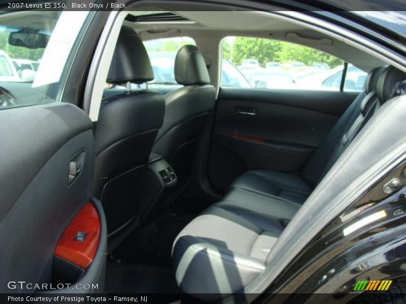 Black Onyx / Black 2007 Lexus ES 350
