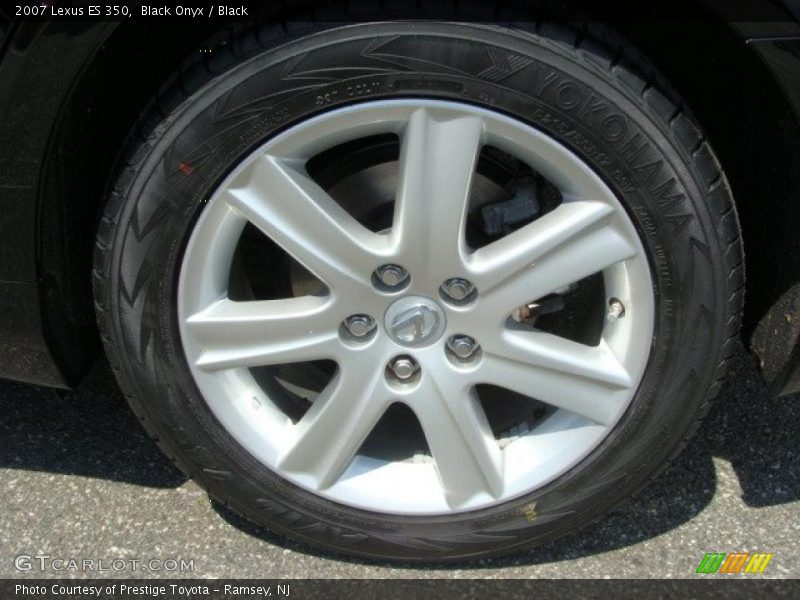 Black Onyx / Black 2007 Lexus ES 350