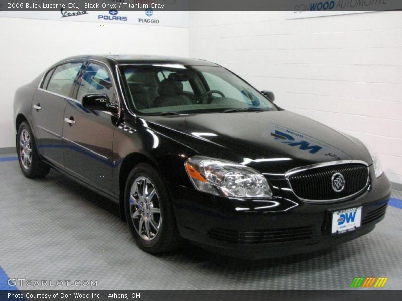 Black Onyx / Titanium Gray 2006 Buick Lucerne CXL